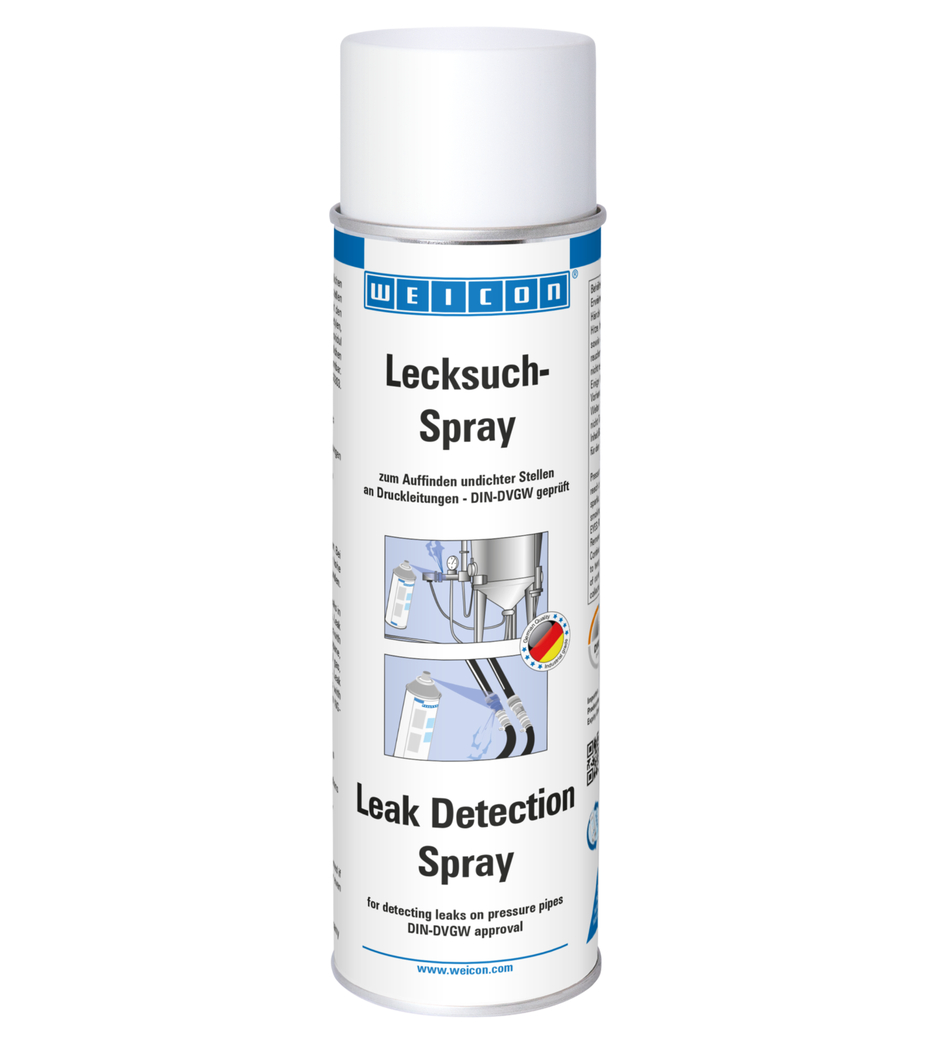 Lekzoek-Spray | Scheuren en lekken in drukleidingen opsporen